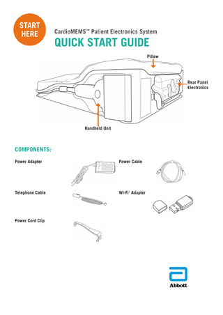 CardioMEMS Model CM1100 Quick Start Guide