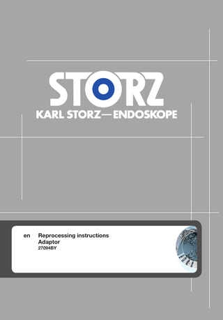 Adaptor Reprocessing Instructions