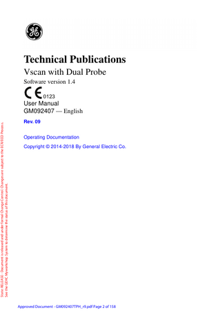 Vscan with Dual Probe Operating Document Rev 09 