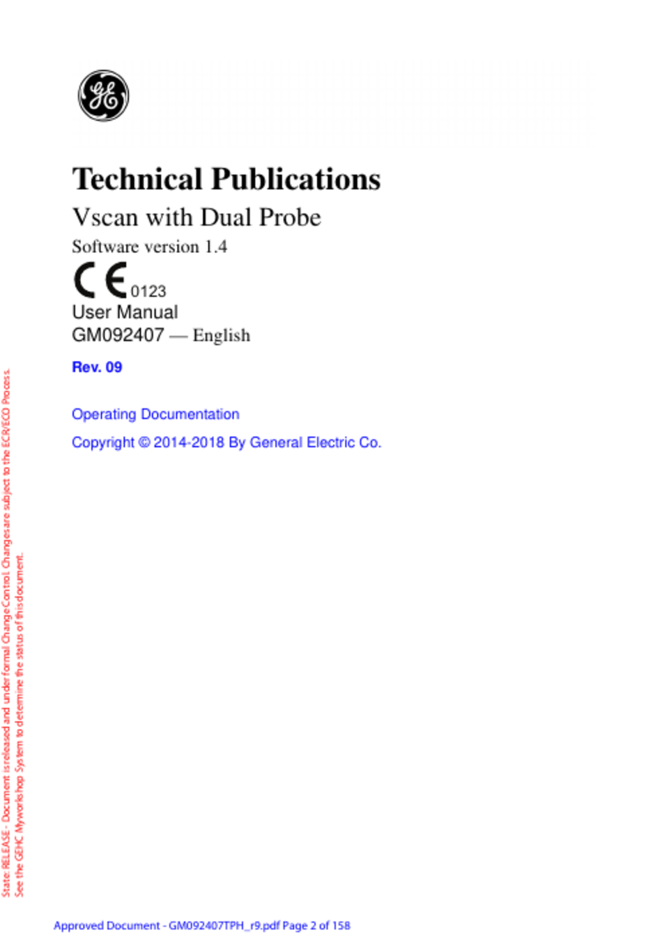 Vscan with Dual Probe Operating Document Rev 09 PDF download