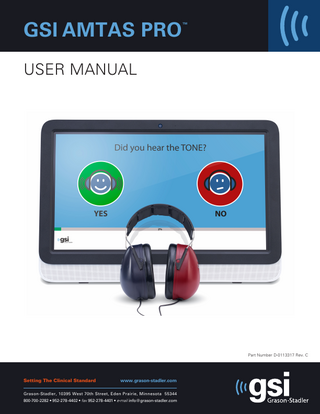 GSI-AMTAS User Manual Rev C