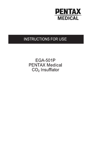 Table of Contents  I.  Unpacking and Inspection...6  II.  Introduction...6 Definitions...6 Indications for Use...6 Contraindications...6  III. Warnings and Cautions...7 Safety Symbols...7 IV. Product Features...9 Safety Features...9 Theory of Operation...9 V.  Technical Specifications...9 Electrical Specifications...9 Mechanical Specifications...10 CO2 Specifications...10 Environmental requirements...11 Accessory Items...11 Replacement parts...11  VI. Front panel controls/connections...12 VII. Rear Panel Connections...13 VIII. Setup And Operation...14 Initial Setup...14 Air hose attachment...15 Pre-Procedure setup...15 Water Pre-Warming...16 Operation...16 Shutdown...16 IX. Care and Maintenance...17 Cleaning...17 Maintenance...17 X.  EMC Tables...18  5 - EN  