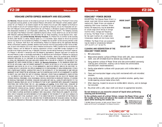 Power Driver Directions for Use Rev E