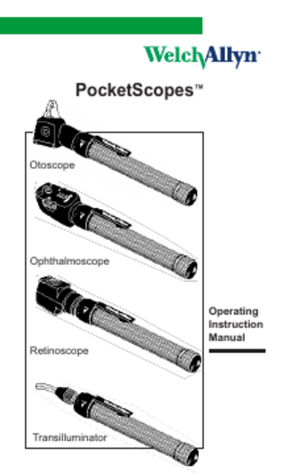 PocketScopes Operating Instruction Manual 