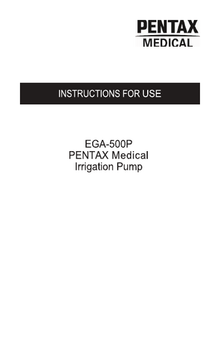 Table Of Contents I.  Unpacking And Inspection:...3  II.  Introduction:...3 Definitions:...3 Indications For Use:...3 Contra-indications:...3  III. Warnings And Cautions...4 IV. Product Features...6 Theory Of Operation...6 V.  Technical Specifications...6 Electrical Specifications...6 Mechanical Specifications...7 Flow Rates...7 Environmental requirements...7 Accessory Items...8  VI. Front Panel Controls/Connections...9 VII. Rear Panel Connections...10 VIII. Setup And Operation...11 Initial Setup...11 Pre-Procedure setup...12 Water Pre-Warming...13 Operation...13 Shutdown...13 IX. Care and Maintenance...14 Cleaning...14 Maintenance...14 X.  Electromagnetic Compatibility (EMC) Information...15  2 - EN  