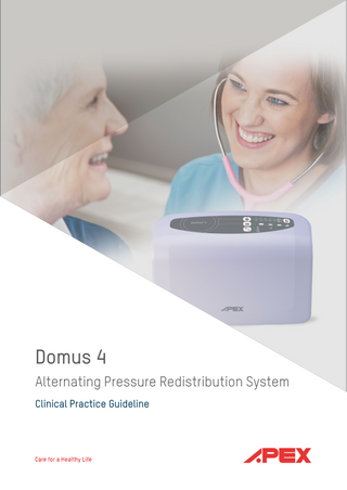 Domus 4 Alternating Pressure Redistribution System Clinical Practice Guideline  