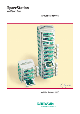 SpaceStation and SpaceCom Instructions for Use Sw 695C