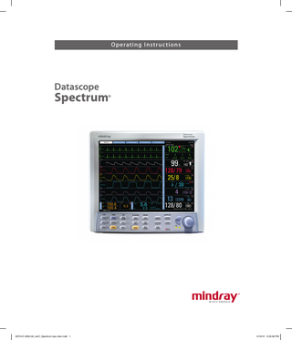 Spectrum Operating Instructions Rev L Oct 2010