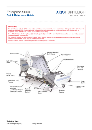 Enterprise 9000 Quick Reference Guide