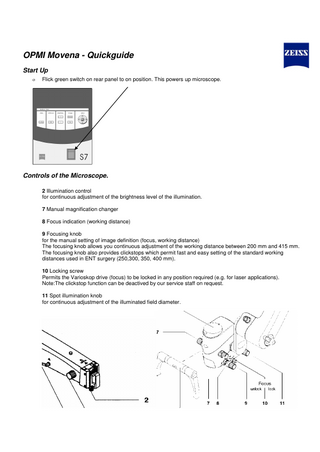 OPMI Movena Quickguide