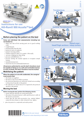 900 Accella Bed Quick Guide Rev 002