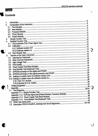 PiCCO Service Manual