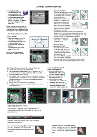 ClearSight System Setup Guide  