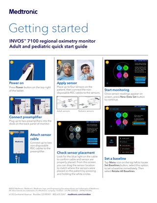 INVOS 7100 Getting Started Guide 