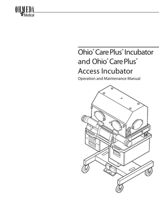 Ohio Care Plus Series 3000 / 4000 Operation and Maintenance Manual Rev ZAB