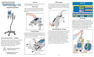 OptiVantage DH Quick Start Rev a