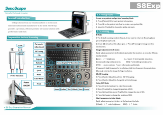 S8Exp Series Quick Guide Manual 