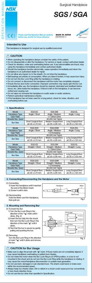 SGS and SGA Operation Manual Dec 2013