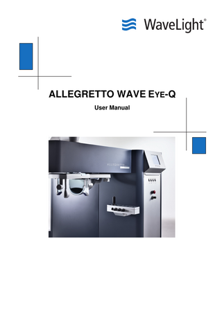 ALLEGRETTO WAVE Eye-Q User Manual Rev 9 June 2008