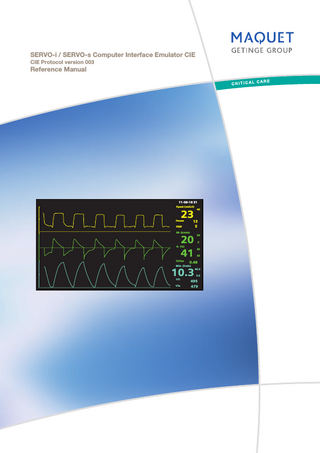 SERVO-i and SERVO-s Computer Interface Emulator Reference Manual rev 09 March 2011