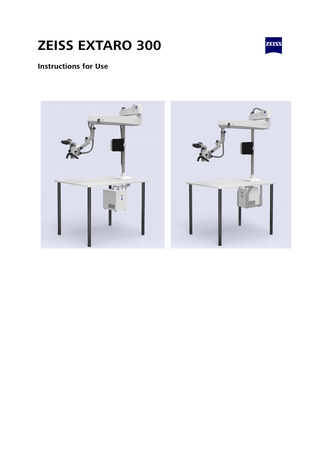 ZEISS EXTARO 300 Instructions for Use ver 1.0 Oct 2021