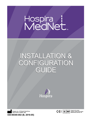 MedNet Installation & Configuration Guide Rev B