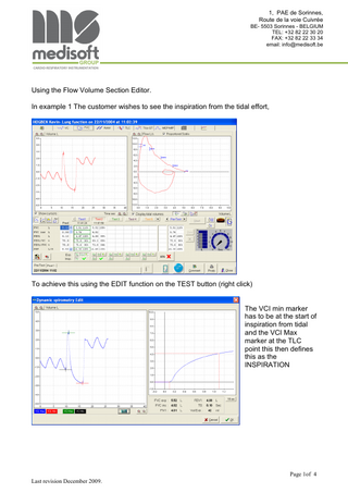 Flow Volume Section Editor Guide Dec 2009