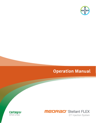 Stellant FLEX CT Injection System Operation Manual Rev I Feb 2019