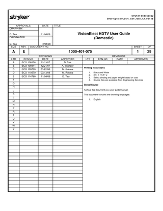 Vision Elect HDTV LCD Monitor User Guide Rev E Nov 2008