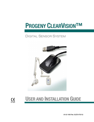 ClearVision User and Installation Manual Rev B