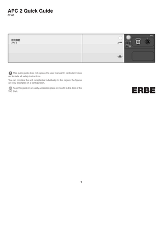 APC 2 Quick Guide Feb 2005