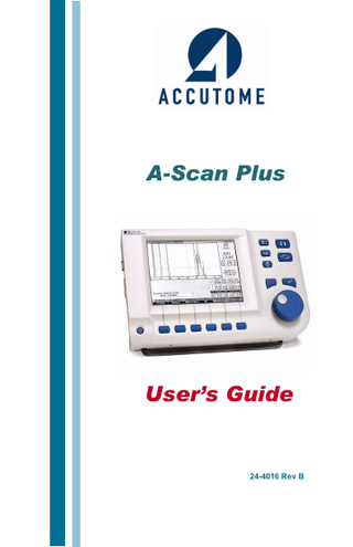 A-Scan Plus Users Guide Rev B