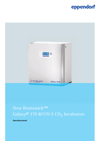 Galaxy 170 R and 170 S Operating Manual Jan 2014