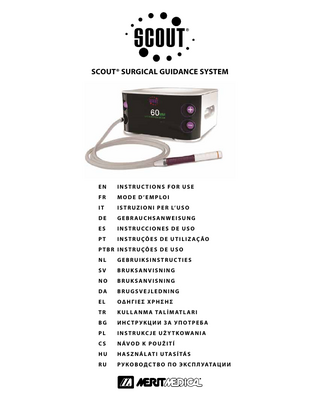 SCOUT SURGICAL GUIDANCE System Instuctions for Use