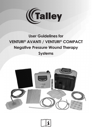 VENTURI AVANTI and COMPACT User Guidelines Oct 2013