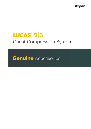 LUCAS 2 and 3 Genuine Accessories Guide