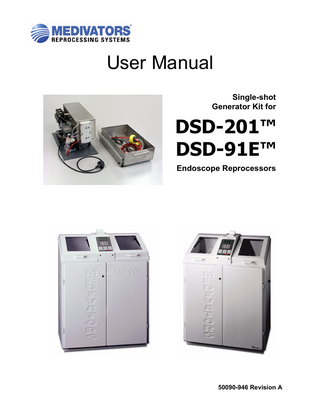 DSD-201 and DSD-91E User Manual Rev A