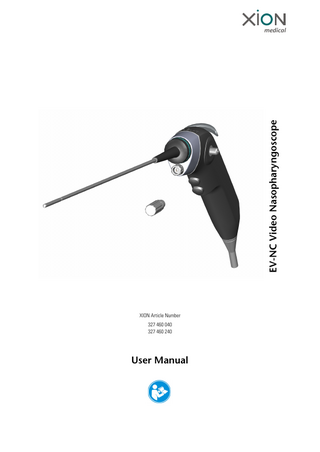 EV-NC 327 460 xxx Video Nasopharyngoscope User Manual Rev Nov 2014