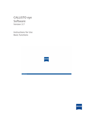 CALLISTO Eye Instructions for Use Ver 2.1 Jan 2020