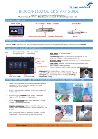 BioCon-1100 Quick Start Guide V2