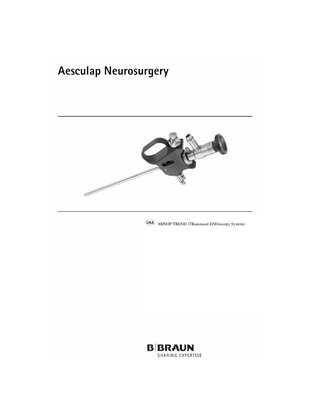 MINOP TREND (TRansnasal ENDoscopy System)