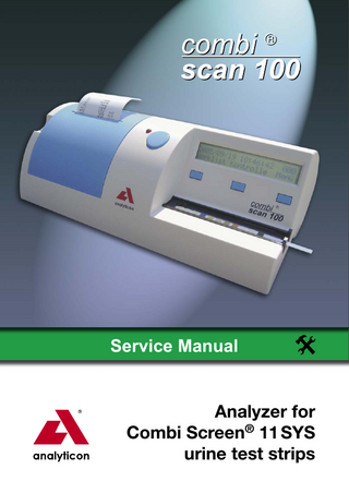 combi scan 1000 Service Manual Ver 1.2 Aug 2006