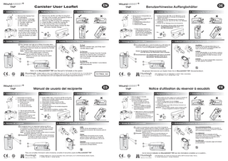 WoundASSIST TNP System Canister User Leaflet