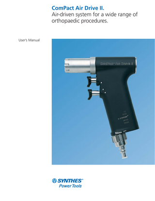 ComPact Air Drive II Users Manual