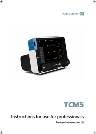 TCM5 Instructions for Use for Professionals from sw ver 1.2 Jan 2018